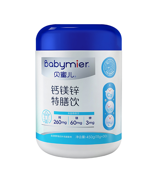貝蜜兒鈣鎂鋅特膳飲